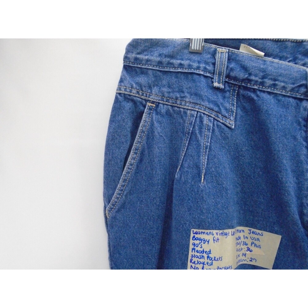 Vintage Levi's Women Size 22W 36x27 Bronze Tab Loose Fit High Rise MOM Jean USA - Picture 3 of 11